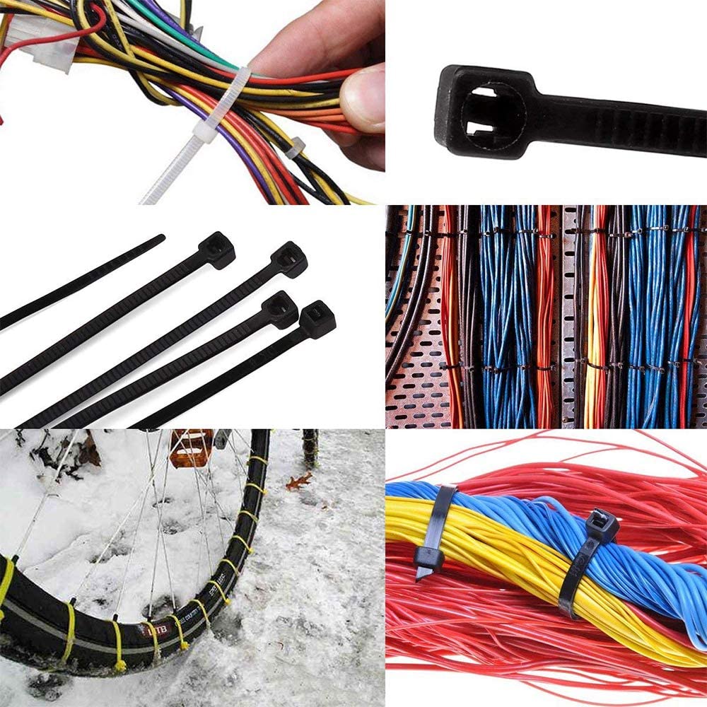 (🔥2023 New Year Promotion-48%OFF)Reusable Nylon Cable Tie--100 PCs(Buy 3 get 1 Free)