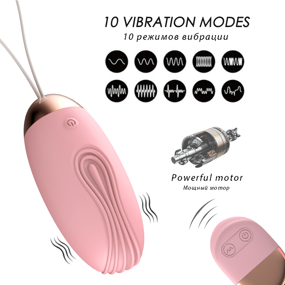 Pearl Egg Toy Wireless Massager Remote Control Vibrator Female Masturbation -  LL-A1810