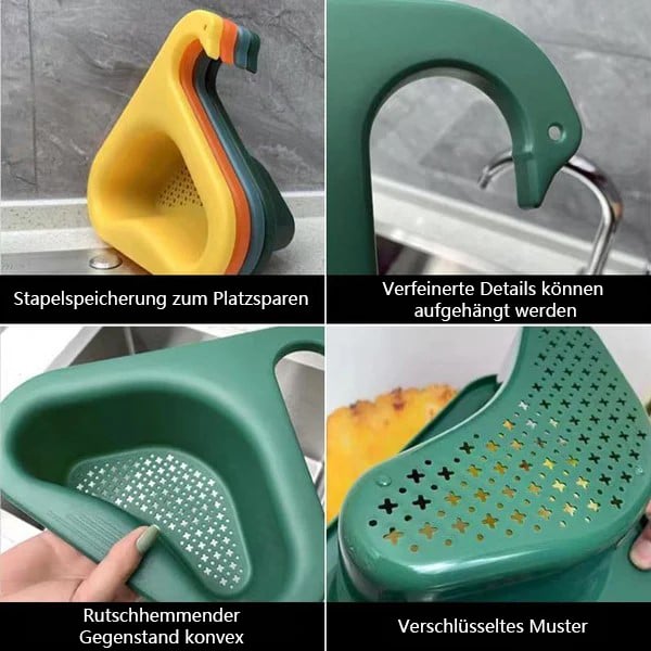 🦢Kaufe 1 Erhalte 1💧Küchenabflusskorb Swan Drain Rack