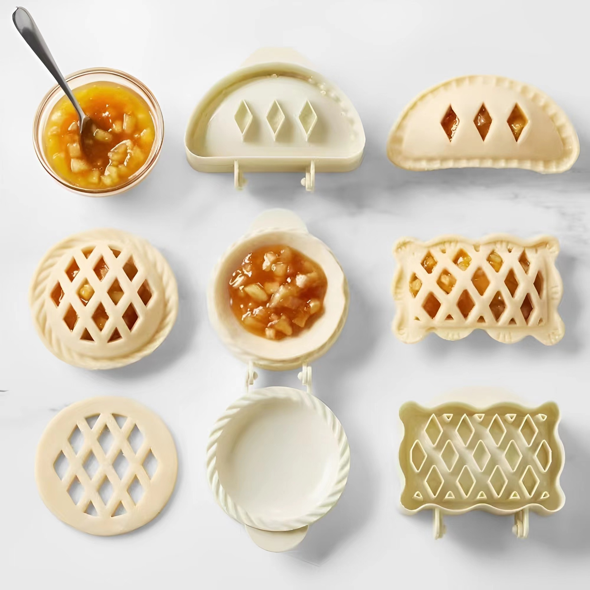 (🔥HOT SALE - 49% OFF) Fall Hand Pie Molds Set of 3, Buy 2 Sets Get Extra 10% OFF