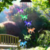 Dogs Color Changing Solar Wind Chime
