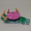3D-Printed Spooky Skeleton Hand Self-Adjusting Coaster