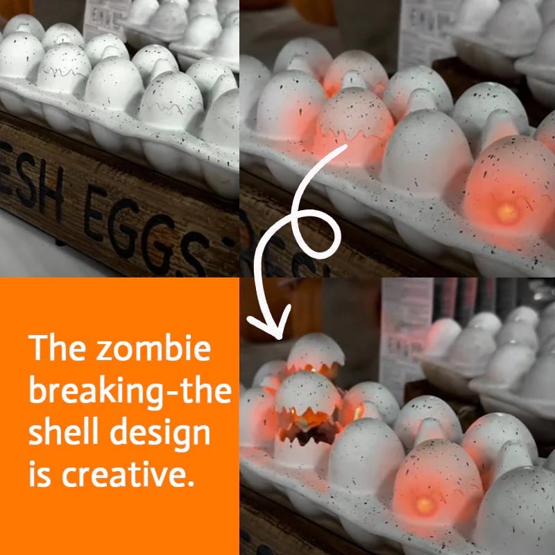 🔥Early Bird Sale-50% OFF👻🐣Halloween Zombie Hatching Chick Decoration