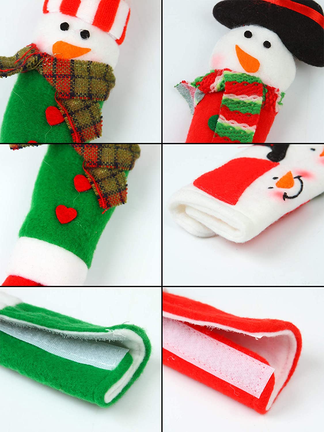 (🎄Christmas Early Sale-48% OFF) Snowman Kitchen Handle Cover(Set of 3)