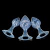 Heart Crystal Butter Plugs