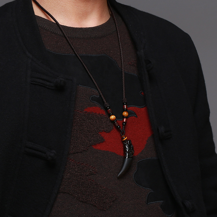 (💥New Year Flash Sale💥-50% OFF)Wolf tooth pendant--Buy 2 free shipping