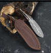 Hand-Forged Artisan Knife + Free Sheath