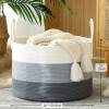 KAKAMAY Large Blanket Basket (20