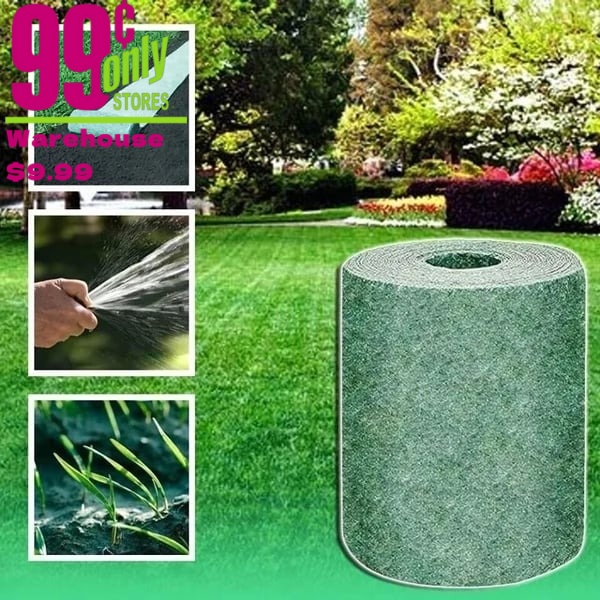 Grass Seed Mat: The Perfect Solution For Your Lawn Problems -Without Seed