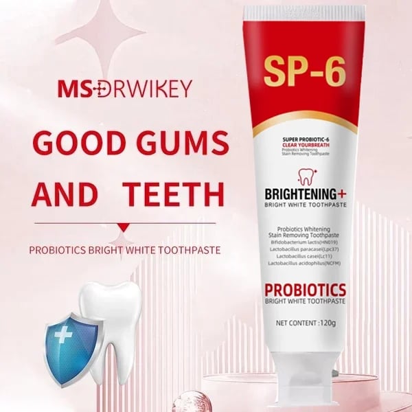 🔥Super Probiotic-6 Toothpaste with 6 Probiotics oalance Oral microbiota strength