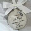 💖Christmas ornaments feather ball💖 - Angel In Heaven Memorial Ornament