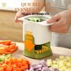 (Early Christmas Sale- 50% OFF) 2-in-1 Vegetable Chopper Dicing & Slitting