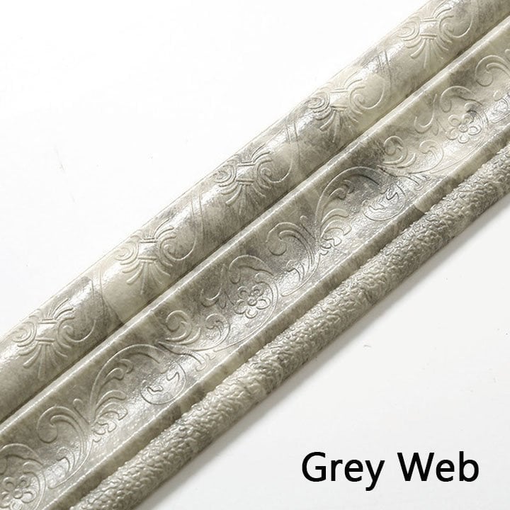 Self-Adhesive Environmental Protection 3D Wall Edging Strip (7.55 FEET/ROLL)