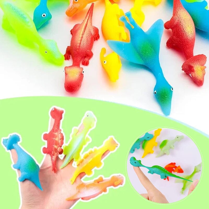 (🎅EARLY CHRISTMAS SALE - 49% OFF)🦖Slingshot Dinosaur Finger Toys