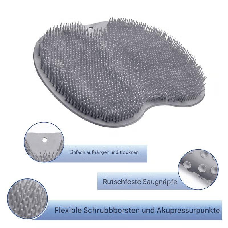 🎉Letzter Tag 49% Rabatt🔥Fußschrubbermatte aus Silikon für die Dusche