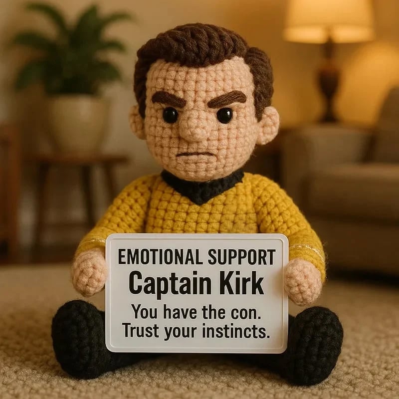 🎁Emotional Support Classic Movie Crochet Doll
