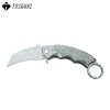 TOSAHWI Handmade Damascus steel karambit folding blades-233YQ-60