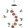2024 New Charming Wind Chimes Hummingbird feeders Garden Decor