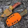 15017 Small Fixed Blade Knife with G10 Handle & Kydex Sheath