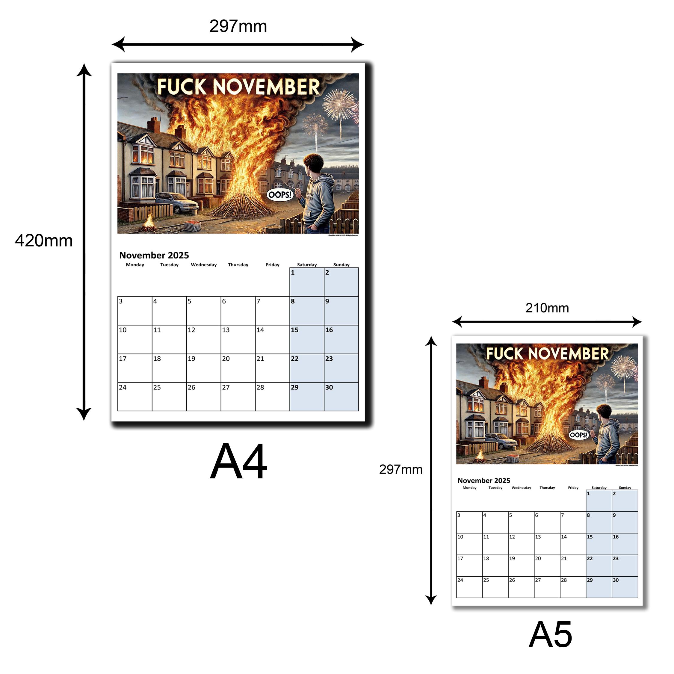 💥LIMITED TIME FLASH SALE💥-2025 Fuck The Year Adult Calendar