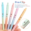 🎁TikTok Last Day Sale - 70% OFF🎉5Pcs Rainbow Minimalist Press Type Quick Drying Carbon Gel Pens Set