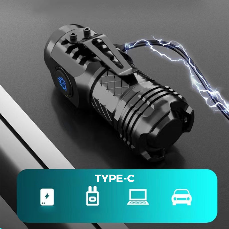 🔥2024 New HOT SALE Three-eyed monster mini flashlight