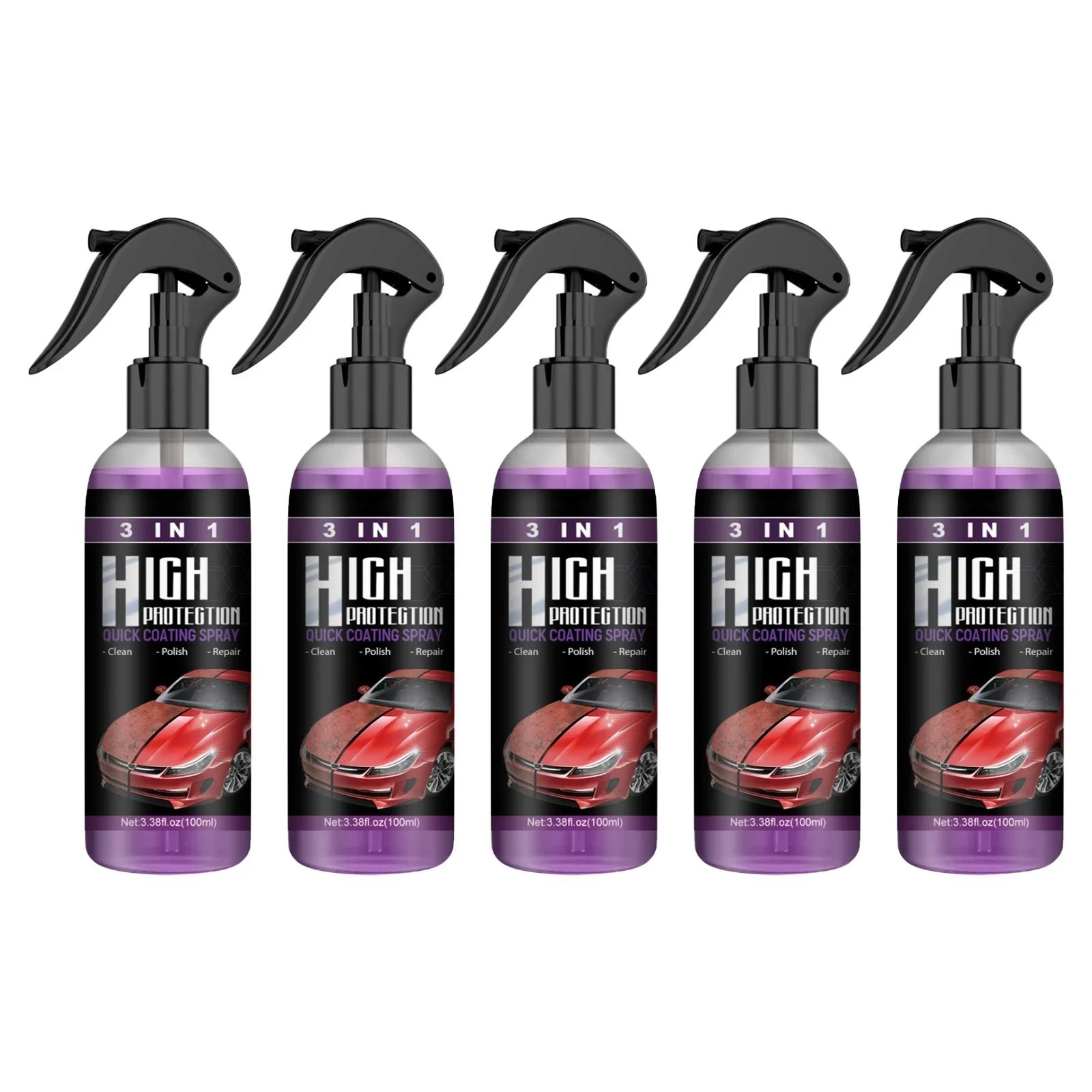 🔥Last Day Promotion 50% OFF🔥3 in 1 High Protection Car Coating Spray - Buy 2 Get 1 Free