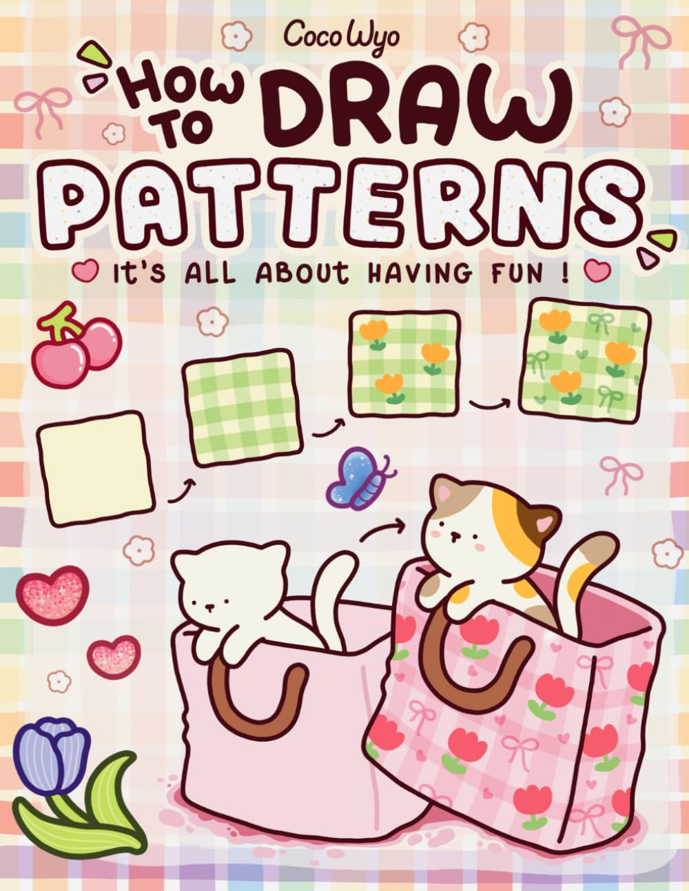 How to Draw Patterns – Easy Step-by-Step Drawing Book for Beginners📚✏️