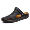 🔥Last Day Promotion - Save 70%🎄Soft Leather Men's Breathable Outdoor Sandals