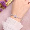 ✨💎Purple rhinestone sunburst bracelet