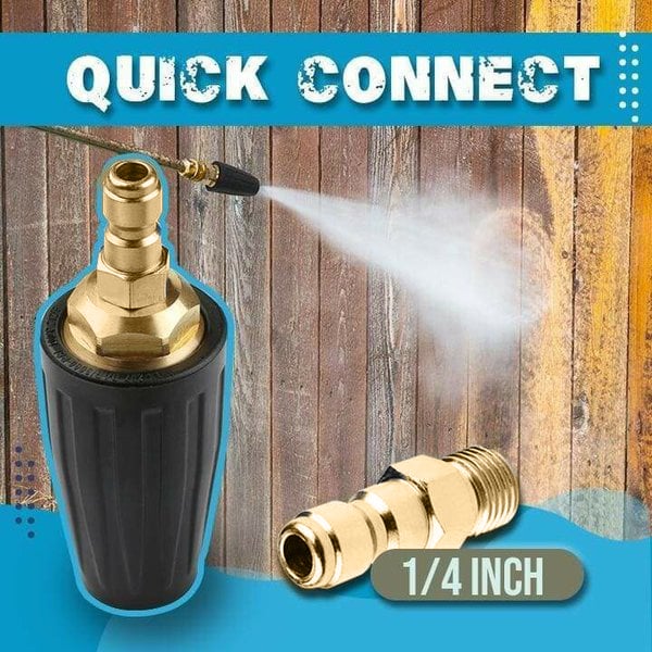 (🔥HOT SALE TODAY - 50% OFF) 360 Degree Rotating High-Pressure Turbo Nozzle - Buy 2 Free Shipping