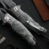 Handmade Damascus Steel Pocket Knife | Men’s EDC Survival Blade