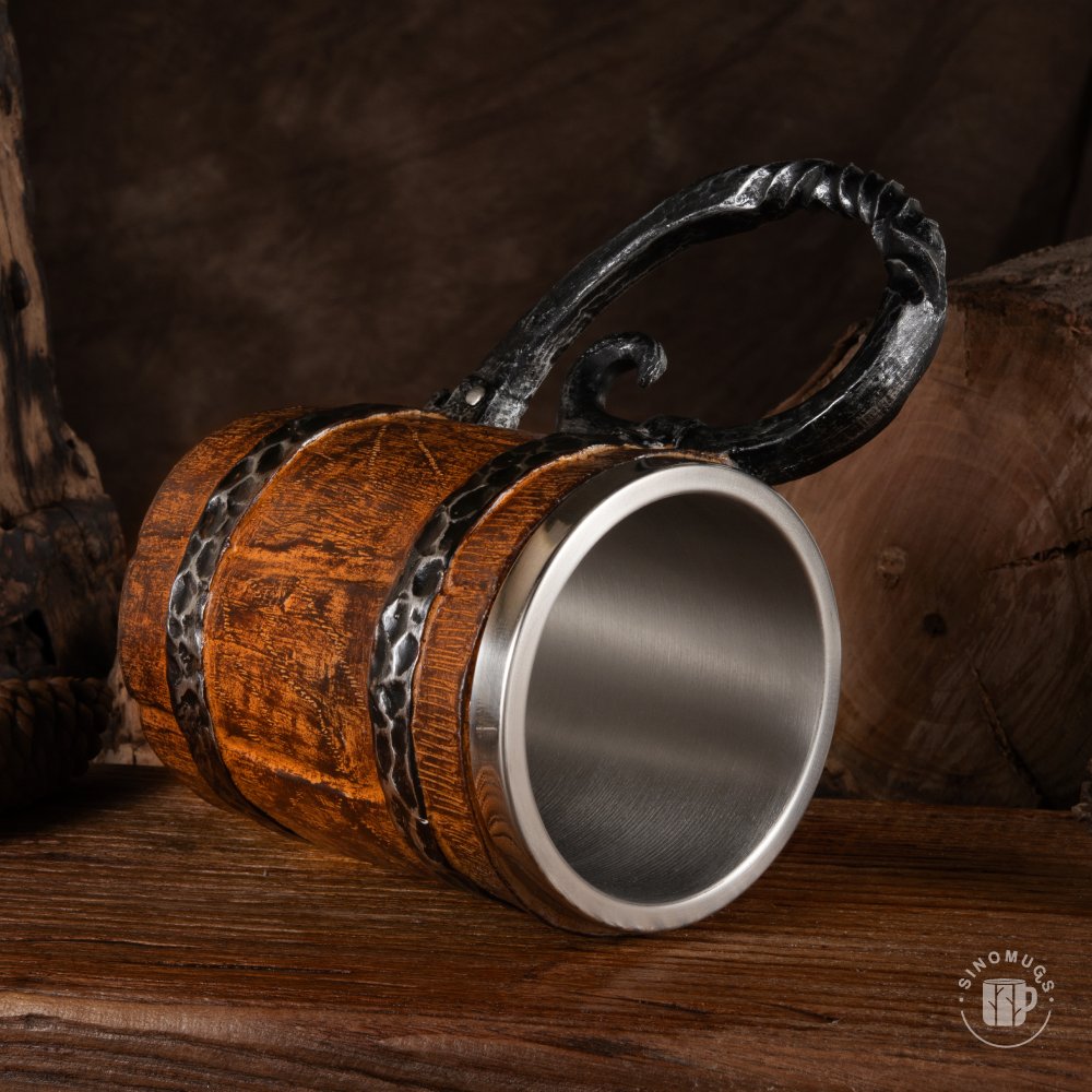 Viking Barrel Mug (Large 500ML)