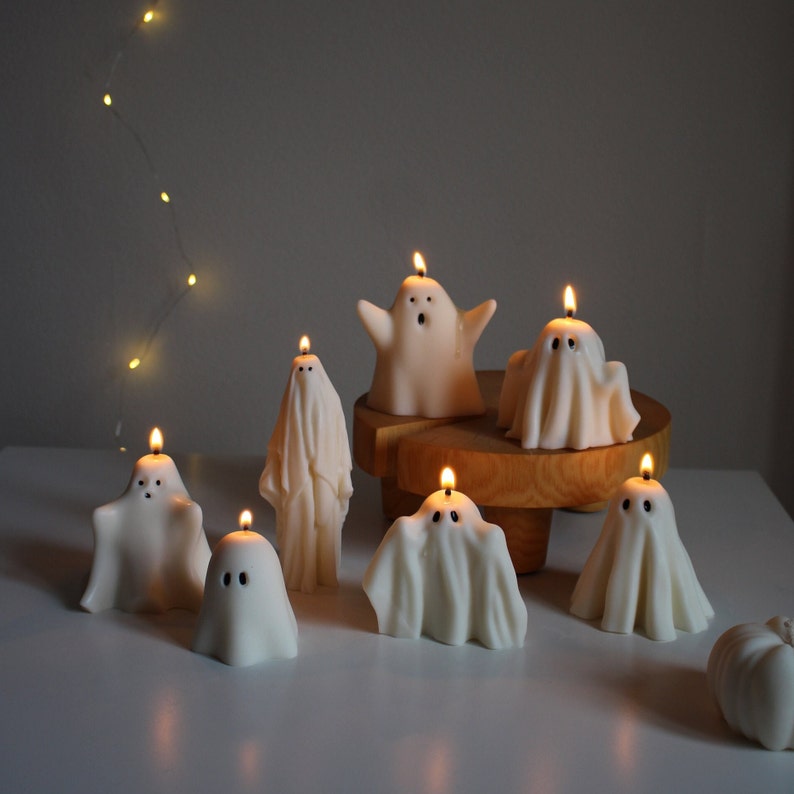 👻Halloween Decor Ghost Candles