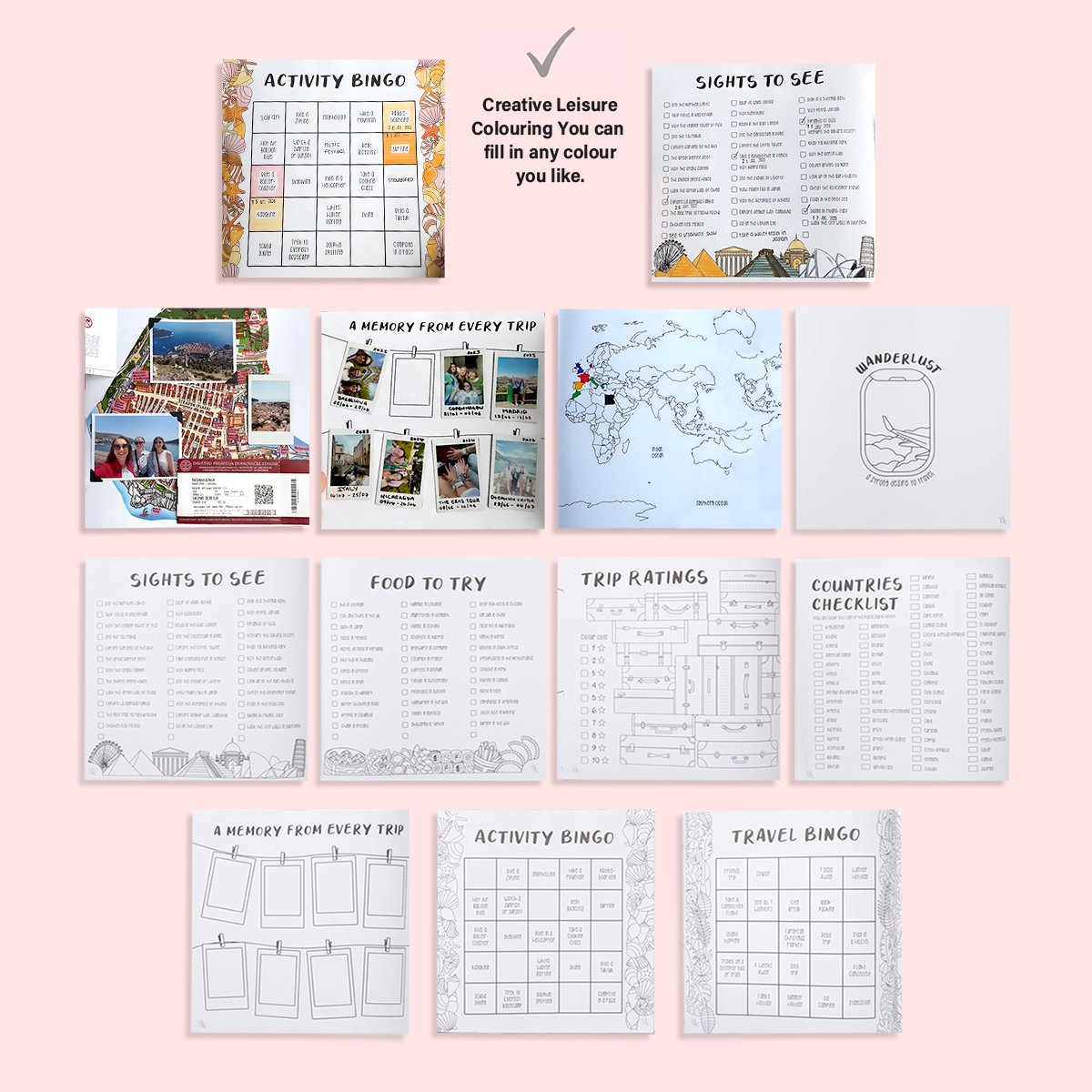 🔥Buy 2 Free Shipping✈️The Travel Journal - Natural