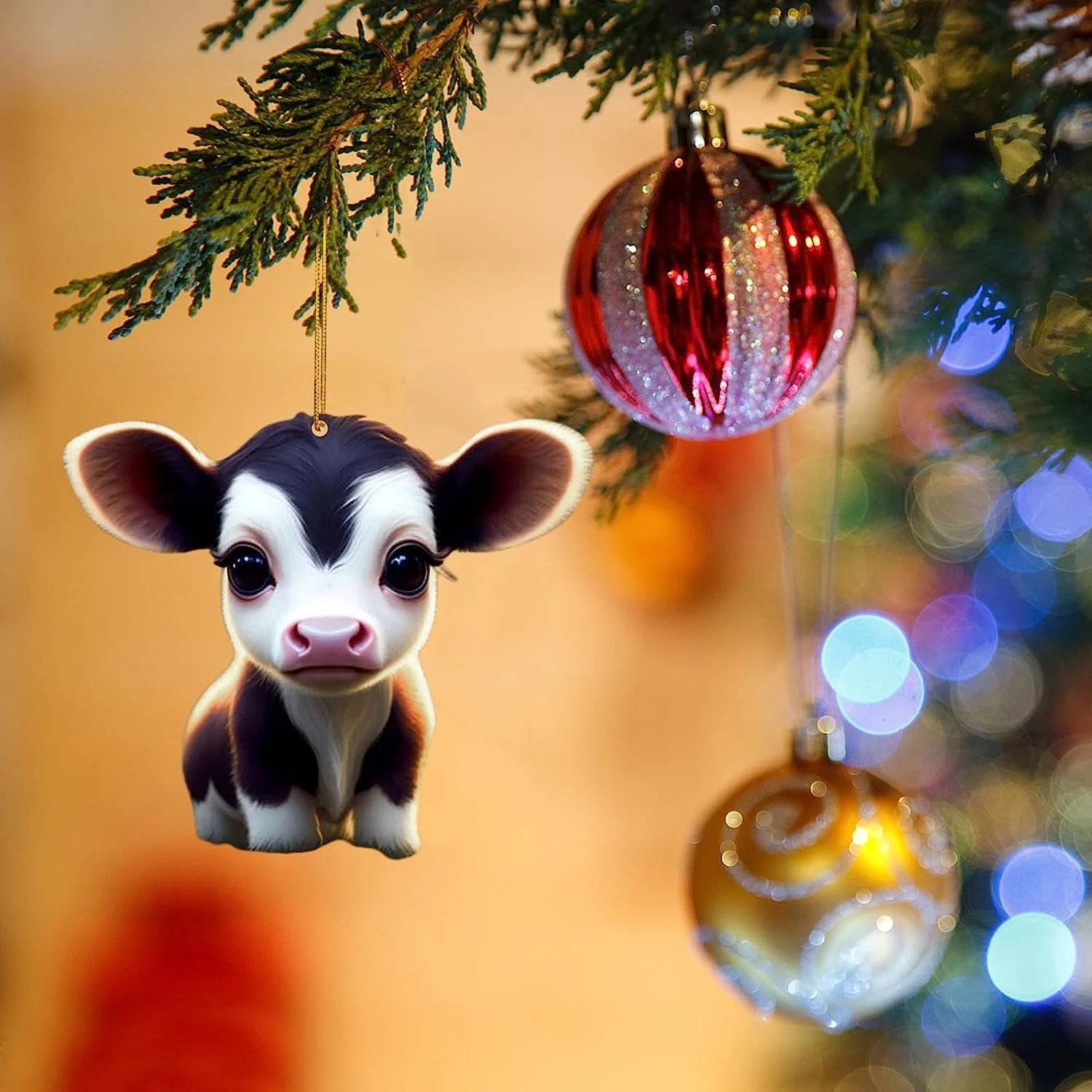 🔥Last Day 49% OFF - Cartoon Cow Decorative Ornament