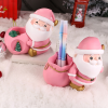 🎄Christmas Sale 49% OFF-Santa Figurines Desk Organizer Makeup Brush Holder