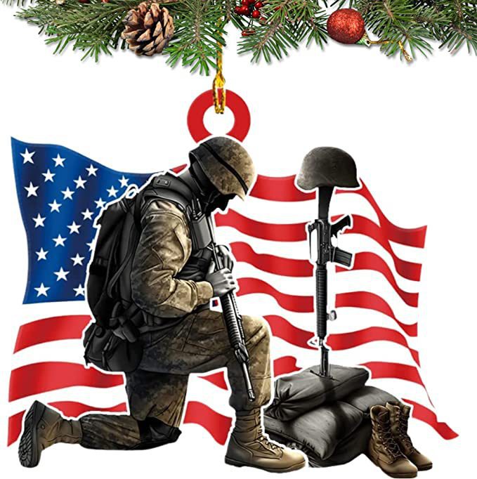 🎖️Patriotic Soldier Ornaments Collection