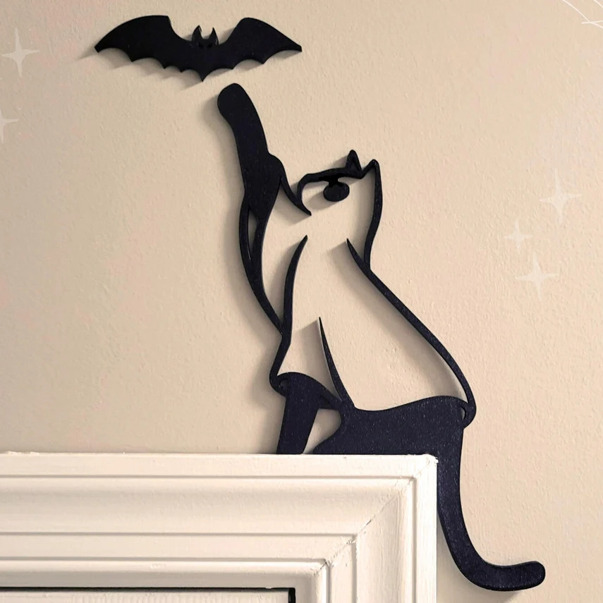 🎃Handcrafted Halloween Door Topper