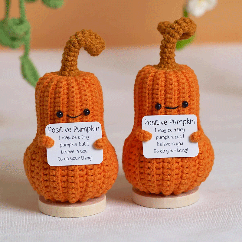 Crochet Pumpkin Hug