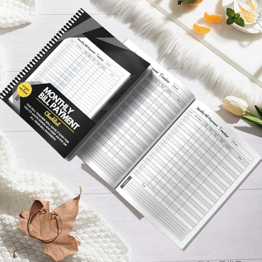 💸Bill Tracker Notebook