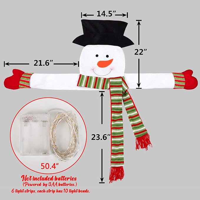 (🌲EARLY CHRISTMAS SALE - 49% OFF) ⛄Christmas Tree Topper Snowman Hugger