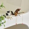 🔥Handmade Miniature Fishing Cat Figurines - Buy 4 Get Extra 20% OFF