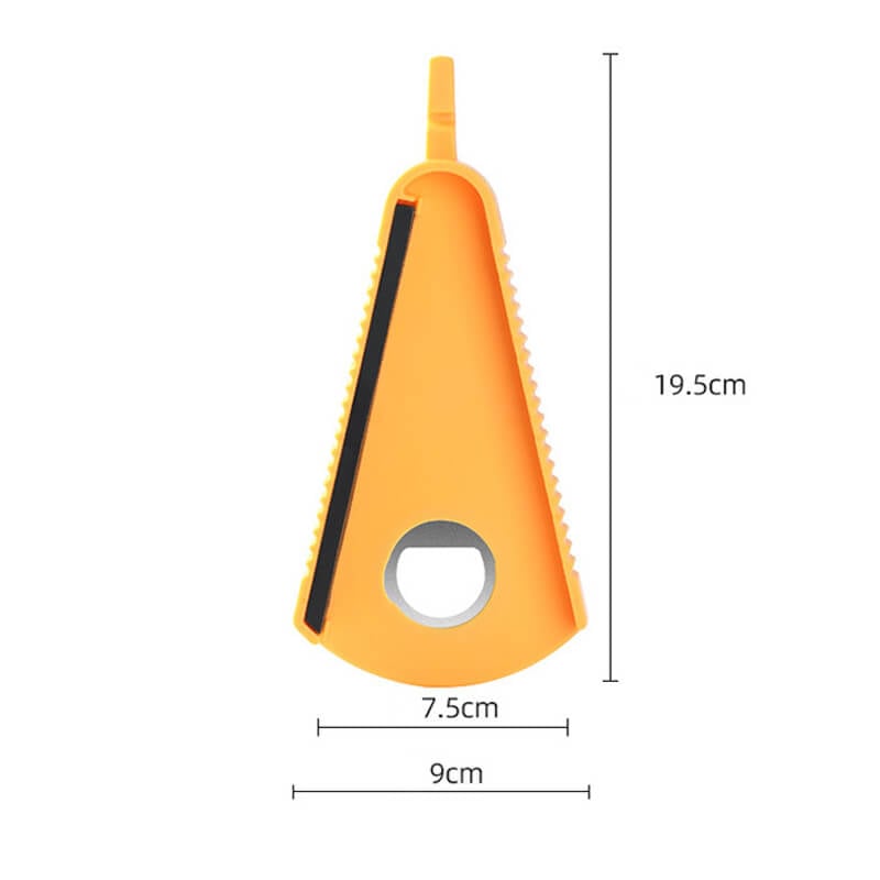 🍾Multifunctional and easy to use 5 in 1 glass opener