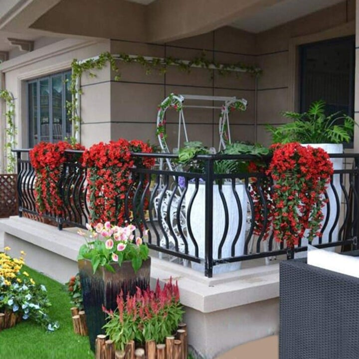 (🔥Last Day Promotion 50% OFF)🌷Vivid Artificial Hanging Orchid Bunch