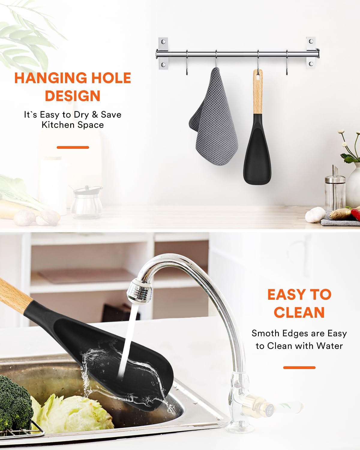 🔥Last Day 49% OFF - Multifunction Spatula Cooking Spoon