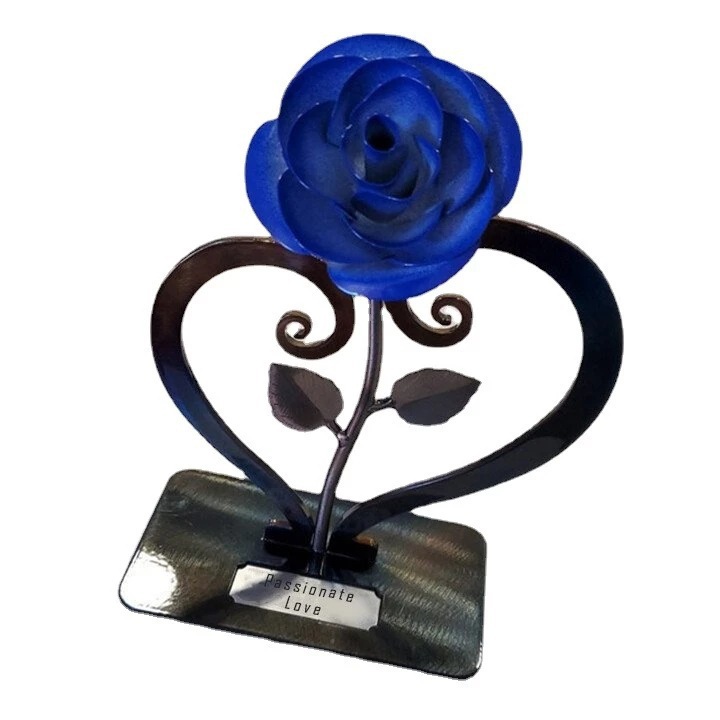 Last Day 50% OFF🔥🌹Handmade Metal Artwork Rose Ornament