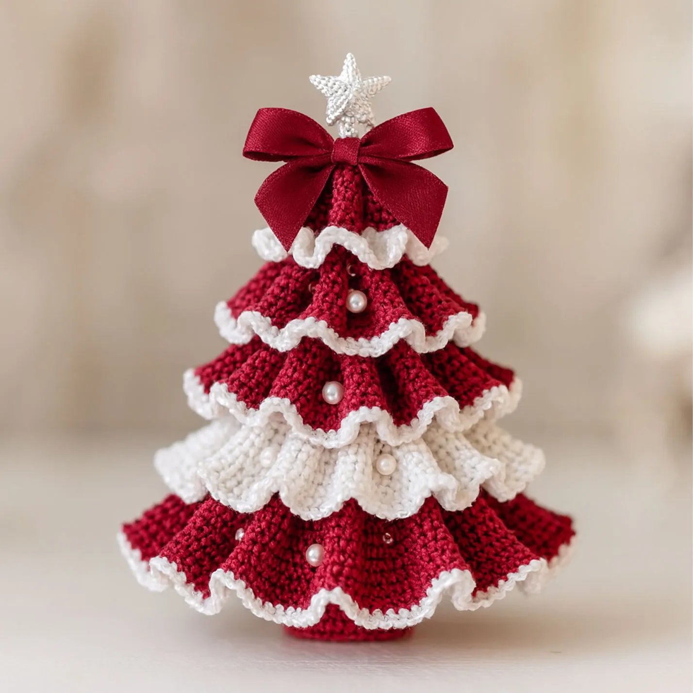 🎅TikTok Christmas Sale -70% OFF🎄DIY Crochet Christmas Tree Kit – ✨Handmade Holiday Decoration Set