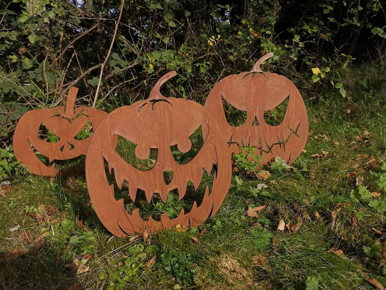 🎃Halloween Sale !!! [49% OFF] -Handmade Rusty Metal Halloween Pumpkins