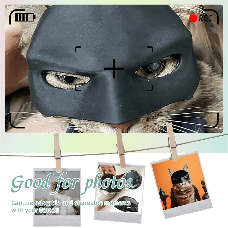 🔥Last Day Promotion - 60% OFF🎁Bat Cat Avenger Mask